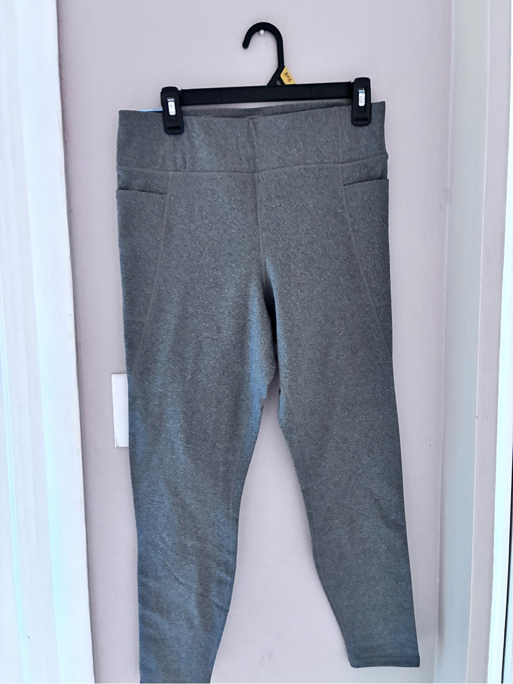 Womens Grey Active Leggings